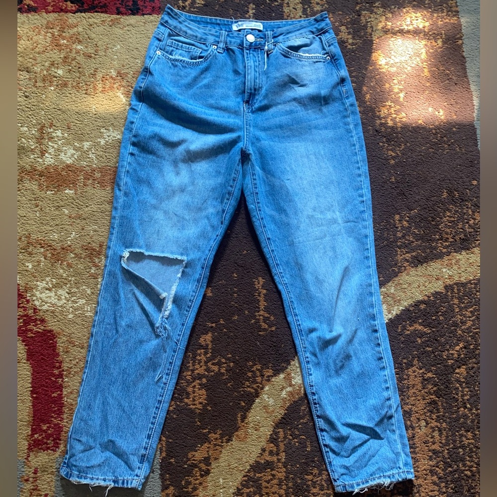 High rise mom jeans